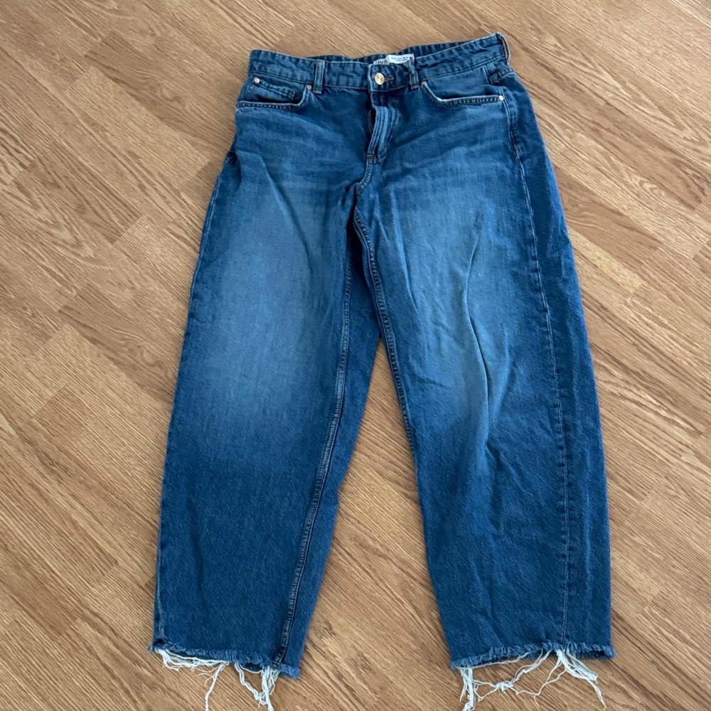Zara Light Blue Denim Jeans